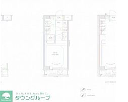 RELUXIA GRANDE 川崎大師公園 1Kの間取図画像