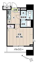 POWERHOUSE/BK2 1Kの間取図画像