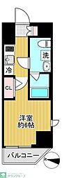SHOKENレジデンス横浜鶴見3 1Kの間取図画像