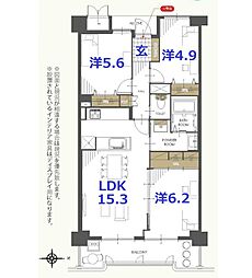 物件画像 エルグリーンたつみ　14F