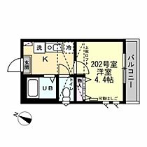 フォレストパーク上星川II  ｜ 神奈川県横浜市保土ケ谷区釜台町（賃貸アパート1K・2階・16.13㎡） その2