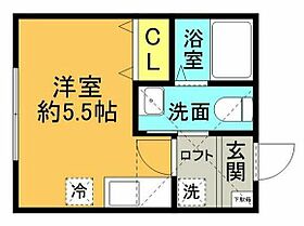 ＤＥＮ小机  ｜ 神奈川県横浜市港北区鳥山町（賃貸アパート1R・1階・16.24㎡） その2