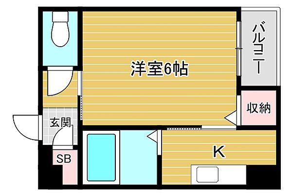 ラーレンティア ｜大阪府大阪市住吉区大領3丁目(賃貸マンション1K・1階・21.80㎡)の写真 その2