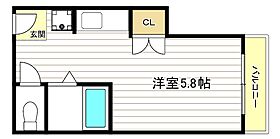 ハイツ織田  ｜ 大阪府大阪市住吉区苅田6丁目（賃貸マンション1R・4階・19.80㎡） その2