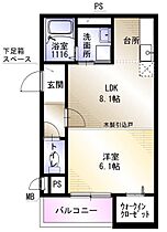 フジパレス エン II号館  ｜ 大阪府大阪市住吉区遠里小野3丁目（賃貸アパート1LDK・3階・36.35㎡） その2