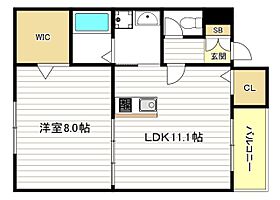 GRANDE  ｜ 大阪府大阪市西成区天下茶屋1丁目（賃貸マンション1LDK・3階・45.20㎡） その2