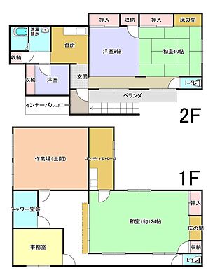 間取り うずら野二丁目戸建 １号棟