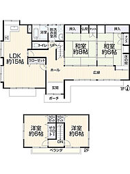 宮城郡松島町磯崎字光陽台12 4LDKの間取り