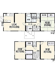 宮城郡松島町高城字西柳26-7 3LDKの間取り