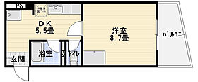 稲川うおとう 502 ｜ 静岡県静岡市駿河区稲川１丁目3-7（賃貸マンション1DK・5階・28.70㎡） その2