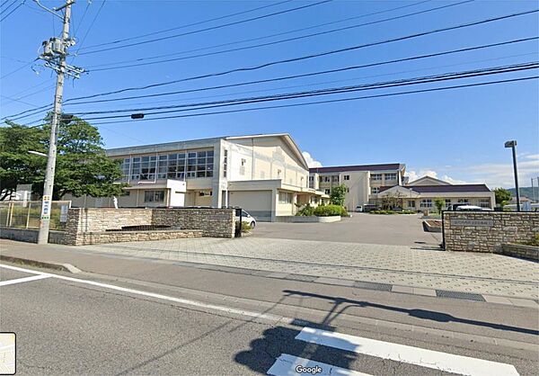 画像19:佐久市立野沢中学校（959m）