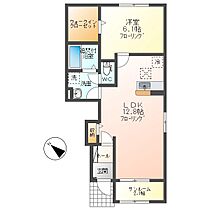 長野県北佐久郡御代田町大字御代田（賃貸アパート1LDK・1階・50.13㎡） その2