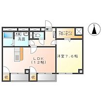 ベースプランニング I 101 ｜ 長野県佐久市岩村田（賃貸アパート1LDK・1階・51.40㎡） その2