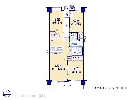 【間取図】LD...