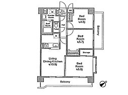 ワコーレ大宮宮原 3LDKの間取図画像