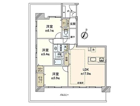 【間取り図】