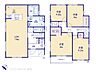 間取り：【間取】土地面積126.7m2　建物面積103.5m2