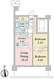 JR中央線 武蔵境駅 徒歩4分 4階/-