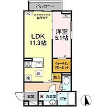 グラナーデ滝野川 103 ｜ 東京都北区滝野川4丁目（賃貸アパート1LDK・1階・42.47㎡） その2