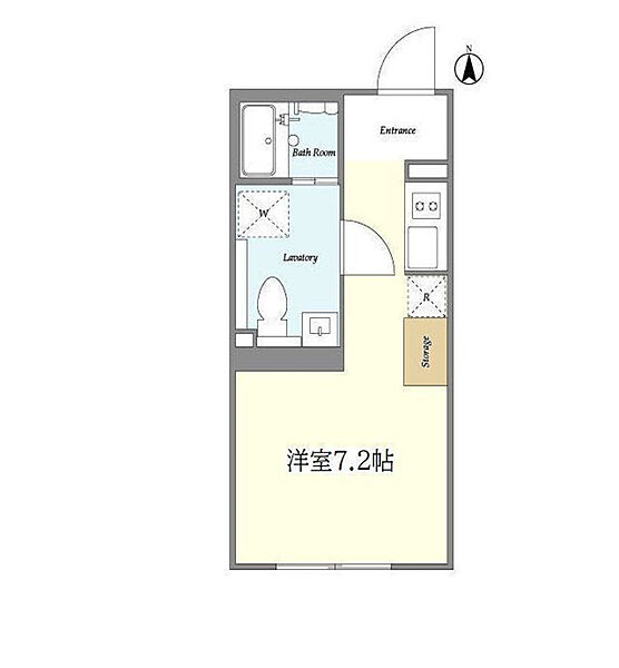 ミリアレジデンス早稲田山吹町 602｜東京都新宿区山吹町(賃貸マンション1R・5階・20.80㎡)の写真 その2