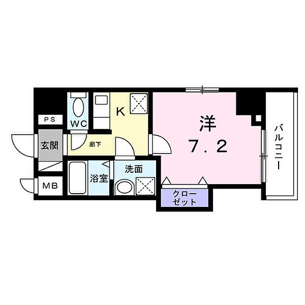 シエロ西竹の塚 301｜東京都足立区西竹の塚2丁目(賃貸マンション1K・3階・26.72㎡)の写真 その2