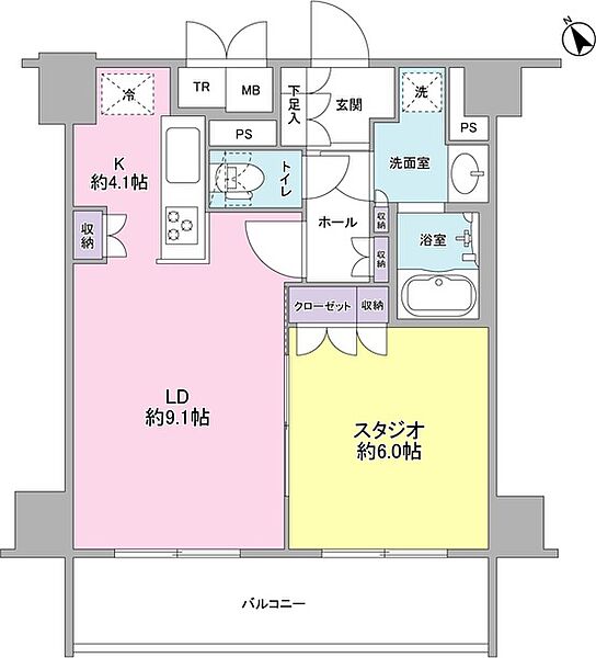 コンフォリア春日富坂 802｜東京都文京区春日1丁目(賃貸マンション1LDK・8階・42.93㎡)の写真 その2