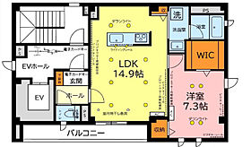 NOBU西早稲田 301 ｜ 東京都新宿区西早稲田1丁目（賃貸マンション1LDK・3階・53.97㎡） その2