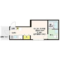 Stage　清水町 101 ｜ 東京都板橋区清水町53-5（賃貸アパート1R・1階・19.94㎡） その2