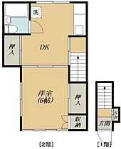 西早稲田3丁目テラスハウス 2 ｜ 東京都新宿区西早稲田3丁目（賃貸アパート1DK・2階・32.00㎡） その2