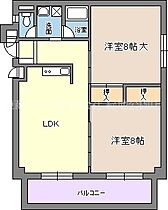 シャトーエデン 208 ｜ 大阪府豊中市寺内2丁目（賃貸マンション2LDK・2階・63.60㎡） その2