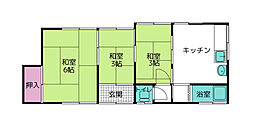 宮崎県延岡市塩浜町1丁目1545-93 3Kの間取り