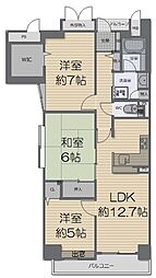 間取図画像 3LDK