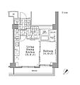 ONEROOFFLAT月島4階18.9万円
