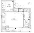 グランディオール広尾テラス13階22.0万円