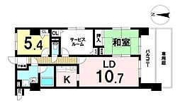 間取図画像 2SLDK