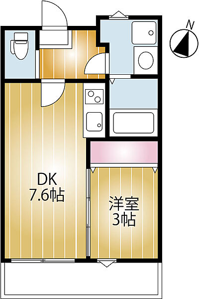 AQUE11 306｜千葉県千葉市中央区寒川町3丁目(賃貸アパート1DK・3階・27.89㎡)の写真 その2