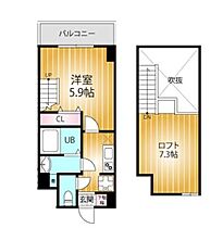 LANART四街道 402 ｜ 千葉県四街道市鹿渡1007-1（賃貸マンション1K・4階・24.14㎡） その2