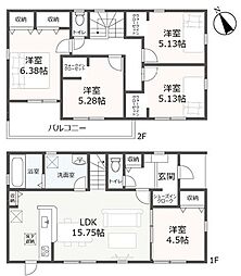 富士宮市小泉 全2棟 2号棟
