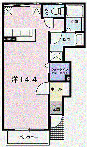 スイート　ガーデンI 102｜兵庫県姫路市白浜町宇佐崎北3丁目(賃貸アパート1R・1階・35.98㎡)の写真 その2