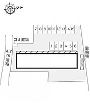 レオパレスジゥイール富永 101 ｜ 兵庫県たつの市龍野町富永903-1（賃貸アパート1K・1階・23.74㎡） その3