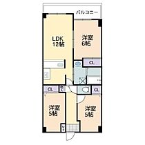 アルコ・ラ・カーサ構 202 ｜ 兵庫県姫路市飾磨区構5丁目（賃貸マンション3LDK・2階・60.50㎡） その2