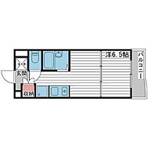 プリモローザM 301 ｜ 兵庫県姫路市北平野2丁目（賃貸アパート1K・3階・24.84㎡） その2