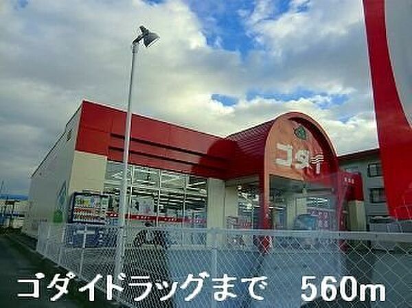 画像19:ゴダイドラッグまで560m