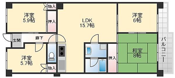 画像2:間取