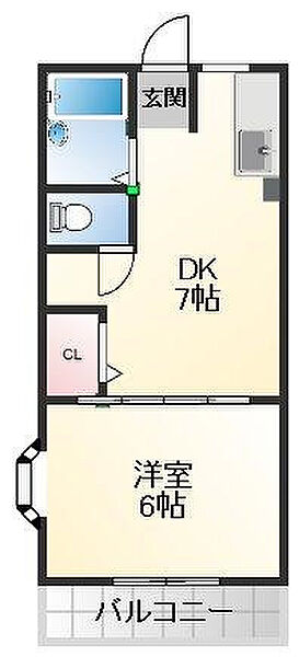 ハイツカジハラ 104｜兵庫県姫路市苫編(賃貸アパート1DK・1階・28.00㎡)の写真 その2