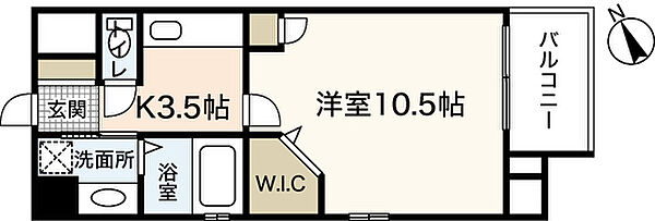 パークフラッツ土橋 ｜広島県広島市中区土橋町(賃貸マンション1K・8階・33.40㎡)の写真 その2