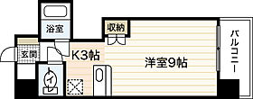 ルナパール大宮  ｜ 広島県広島市西区大宮1丁目（賃貸マンション1R・3階・25.02㎡） その2