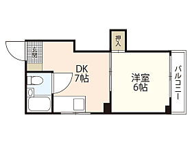 広島県広島市中区南竹屋町（賃貸マンション1DK・2階・22.45㎡） その2