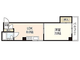 カーサ・アレイ  ｜ 広島県広島市中区広瀬北町（賃貸マンション1LDK・3階・27.50㎡） その2