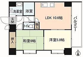 グランディール三篠  ｜ 広島県広島市西区三篠町3丁目（賃貸マンション2LDK・6階・49.41㎡） その2